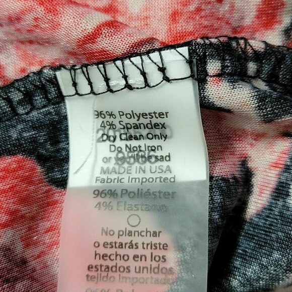 LuLaRoe Cici Mermaid Velour Dress Size M Flounce Hem Floral Soft - Picture 7 of 9